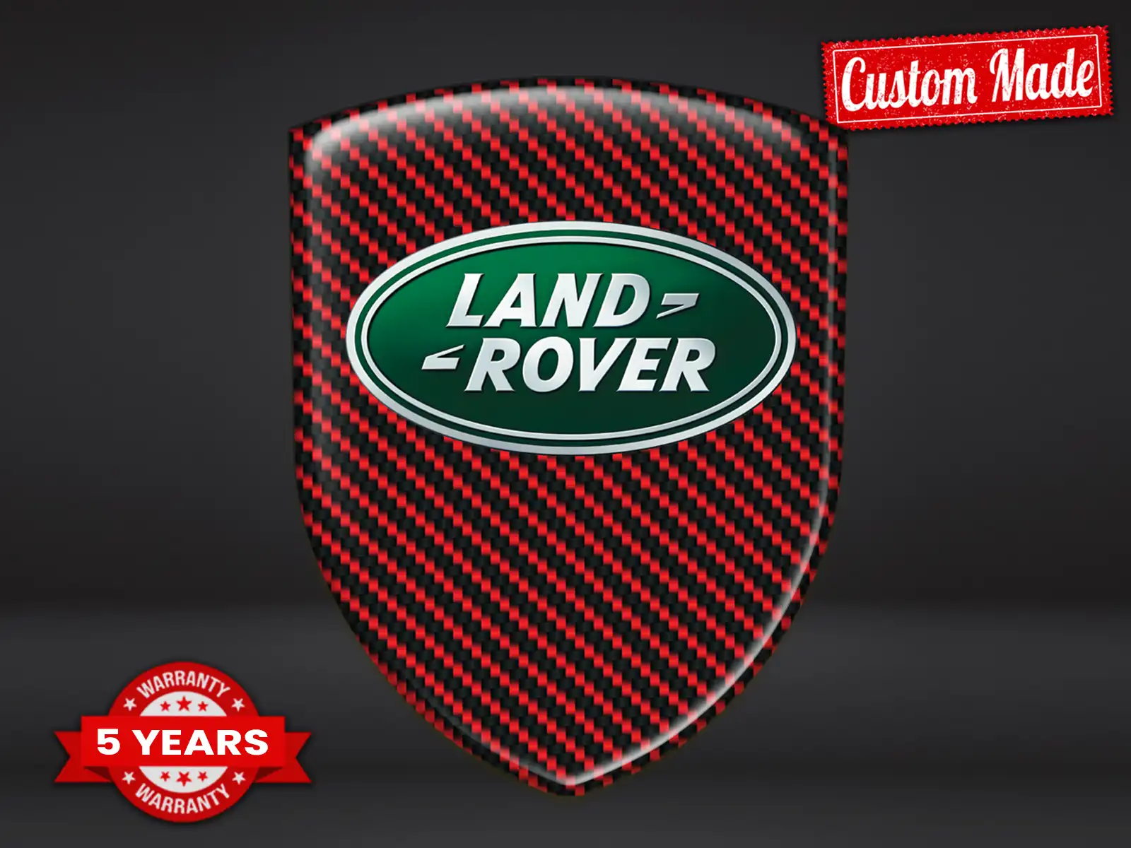 Land Rover Striscioni Parabrezza Resistenti Pregiati Professionali